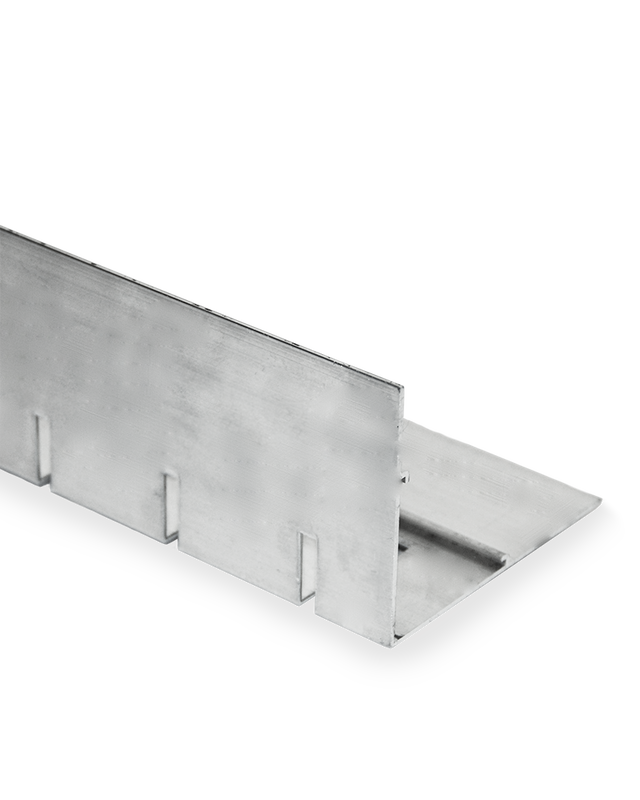 Takrandsprofil, perforerad typ 2 80/100 - 2 meter